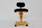 Vintage Yellow Black Synthesis Desk Chair by Ettore Sottsass, 1960s, Image 1