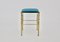 Sgabello Mid-Century moderno in ottone, Immagine 2