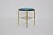 Sgabello Mid-Century moderno in ottone, Immagine 9