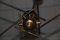 Italian Brass Lacquered Metal Diablo Ceiling Lamp from Stilnovo, 1950s 7