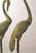 Bronze Crane Bird Sculptures, 1950s, Set of 2 10