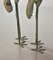 Bronze Crane Bird Sculptures, 1950s, Set of 2 11