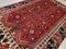Großer Türkischer Vintage Teppich in Rot, Navy, Blau & Beige, 1950er 6