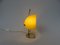 Yellow & Red Brass and Acrylic Glass Table Lamps, 1950s, Set of 2 15