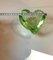 Green Murano Vaseline Glass Dish from Seguso, 1950s 6