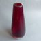Red Glass Vase from Reijmyre, Sweden, 1950s 4