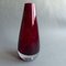 Red Glass Vase from Reijmyre, Sweden, 1950s, Image 2