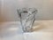 Vintage Crystal Breeze Vase by Allan Scharff for Holmegaard, 1990s 4