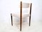 Sedie da pranzo Mid-Century in teak, Danimarca, anni '50, set di 4, Immagine 8