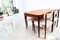 Sedie da pranzo Mid-Century in teak, Danimarca, anni '50, set di 4, Immagine 3