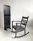 Rocking Chair & Travel Confessional from Baker and Co, 1930s, Set of 2, Image 1