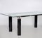 Minimalist Glass and Chromed Metal Dining Table, 1970s 12
