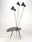 Italian Side Table with 3 Adjustable Light Sconces, 1960s, Image 6