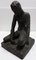 Crouching Male Nude Sculpture by Gustav Hagemann, 1933, Image 6