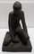 Escultura de nude masculina en cuclillas de Gustav Hagemann, 1933, Imagen 2