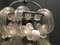 Lámpara de araña de cristal de Murano de Carlo Nason para Murano, años 70, Imagen 5