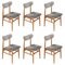 Dining Chairs by Peter Hvidt & Orla Mølgaard-Nielsen, 1950s, Set of 6 1