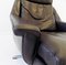 Model 802 Black Leather Chair with Ottoman by Werner Langenfeld for ESA, 1960s 13