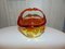 Murano Glass Cake Bowl, 1970s 2