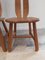 Belgian Brutalist Dining Chairs from De Puyt, Set of 6, Image 4