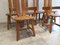 Belgian Brutalist Dining Chairs from De Puyt, Set of 6, Image 3