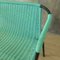Vintage Green Bench & Chairs, 1960s, Set of 3, Image 13