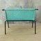 Vintage Green Bench & Chairs, 1960s, Set of 3 10