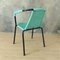 Vintage Green Bench & Chairs, 1960s, Set of 3 6