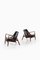 Swedish Model Sälen / Seal Easy Chairs by Ib Kofod-Larsen for OPE, 1950s, Set of 2, Image 2