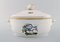Large Royal Copenhagen Lidded Tureen with Saucer in Hand-Painted Porcelain, Image 4