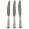 Danish Lunch Knives in Silver 830 and Stainless Steel from Cohr, 1930s, Set of 3 1
