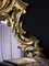 Large Vintage Gold Wooden Foot Mirror, Image 8