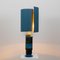 Table Lamp with Silk Lampshade by Bitossi, 1960s 4