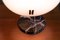 Lampade da tavolo grande Perla di Bruno Gecchelin, anni '80, set di 2, Immagine 4