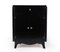 French Art Deco Ebonised Black Cabinet, 1930s, Image 8