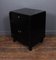 French Art Deco Ebonised Black Cabinet, 1930s 7