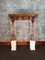 Antique Walnut Fireplace with Lions Heads 1