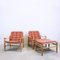 Safari Lounge Chairs by Bror Boije for Dux, 1960s, Set of 3 19