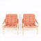 Safari Lounge Chairs by Bror Boije for Dux, 1960s, Set of 3, Image 2