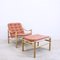 Safari Lounge Chairs by Bror Boije for Dux, 1960s, Set of 3 11