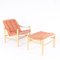 Safari Lounge Chairs by Bror Boije for Dux, 1960s, Set of 3, Image 3