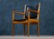 Mid-Century JH-513 Teak & Leather Armchairs by Hans J. Wegner for Johannes Hansen, Set of 2 9