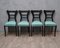 Biedermeier Dining Chairs, 1820s, Set of 4 7
