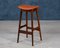 Mid-Century Rosewood & Leather Bar Stools by Erik Buch for Dyrlund, Set of 4 3