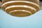 Space Age Danish Ceiling Lamp from Lyfa, 1960s 7