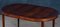 Mid-Century Danish Rosewood Oval Dining Table, 1960s 3