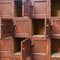 Vintage Industrial Wood Locker, 1920s 8