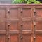 Vintage Industrial Wood Locker, 1920s 19