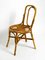 Italian Bamboo Dining Chairs, 1960s, Set of 4 19