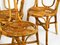 Italian Bamboo Dining Chairs, 1960s, Set of 4 8